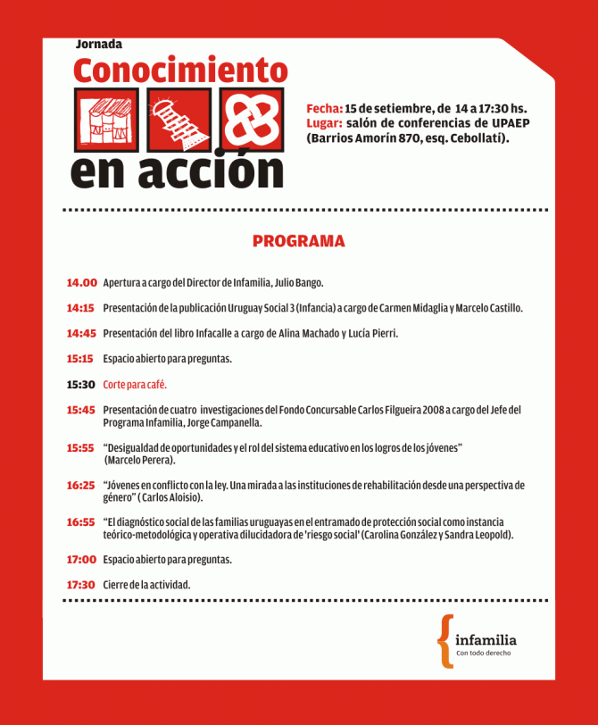 Nuevo Programa Jornada Conocimiento en Accion