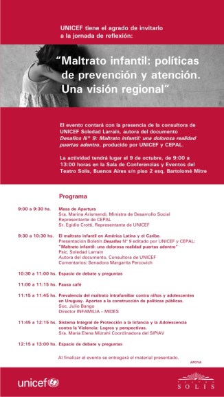 Invitación Maltrato infantil