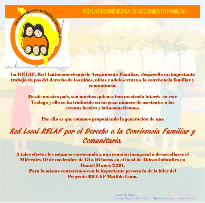 Convocatoria rel local