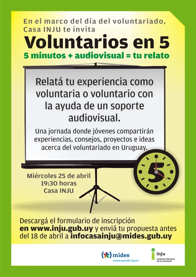 Voluntarios en 5