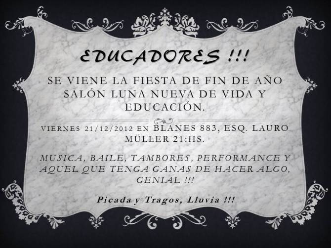 Educadores !!!