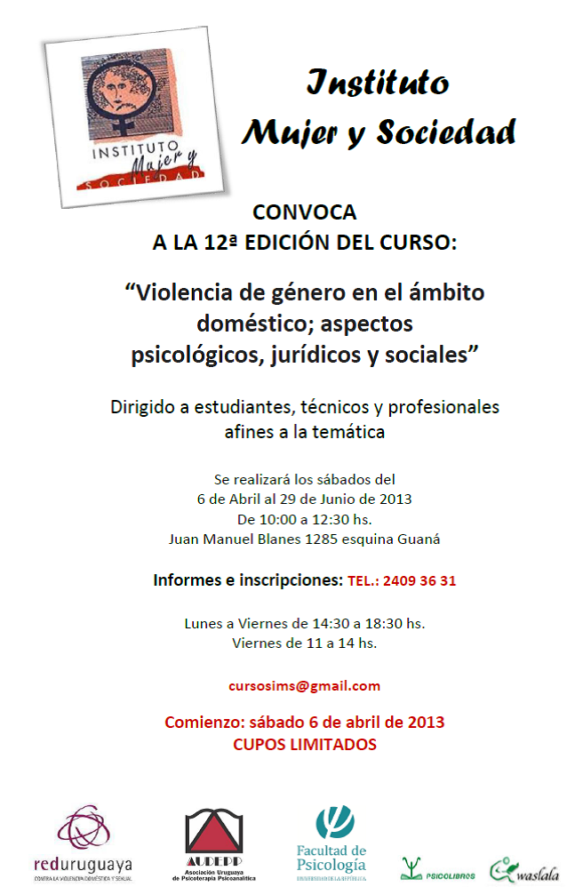 curso Mujer y Sociedad