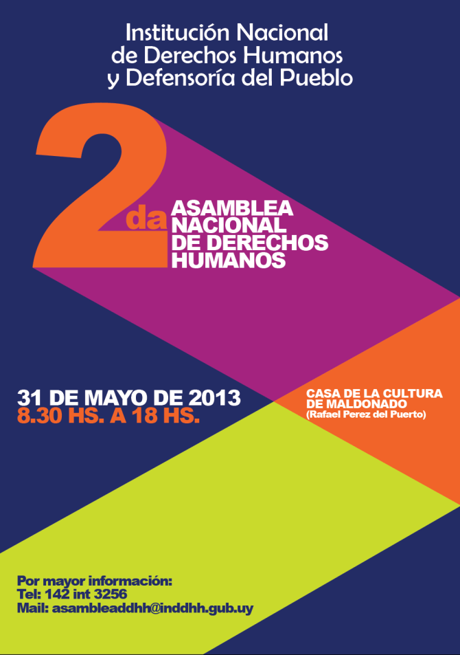 INDDHH 2a Asamblea