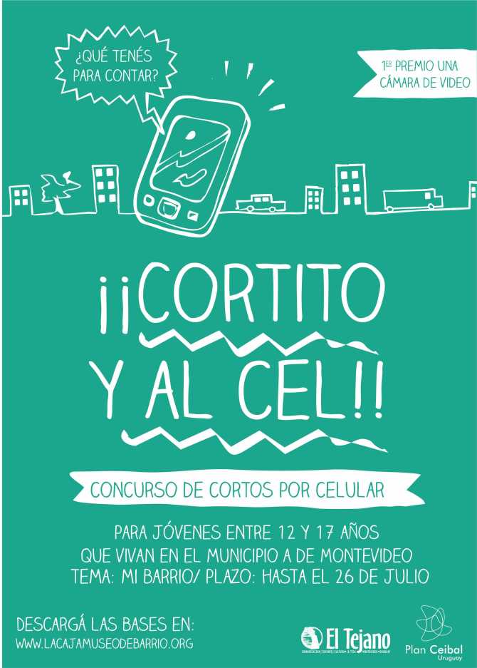 Afiche  cortito y al cel