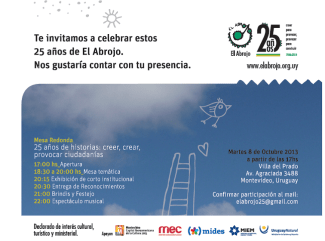 25 años abrojo 8 oct