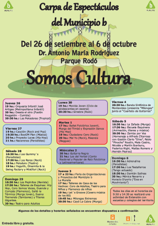 carpa municipio b 26 oct