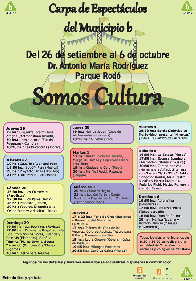 carpa municipio b 26 oct