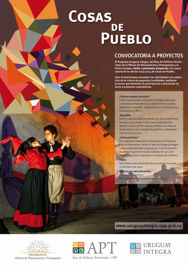 Afiche Cosas de Pueblo mail