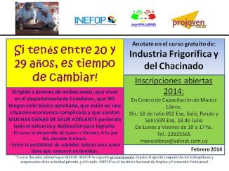 AFICHE FRIGORIFICO E INDUSTRIA DEL CHACINADO 2014