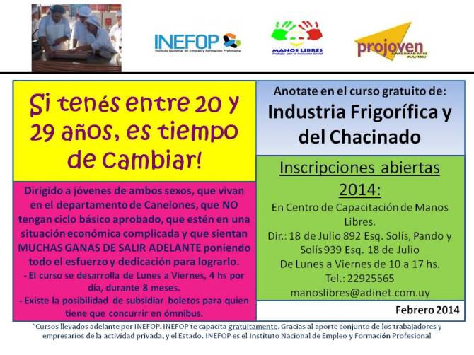 AFICHE FRIGORIFICO E INDUSTRIA DEL CHACINADO 2014