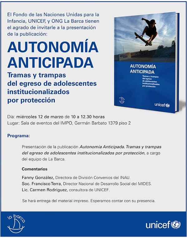 unicef autonomia anticipada