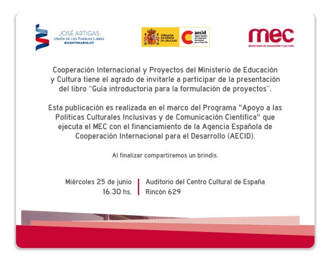 invitacion presentacion libro cooperacion