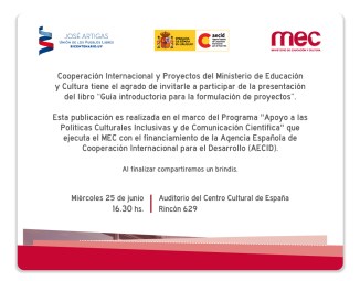 invitacion presentacion libro cooperacion