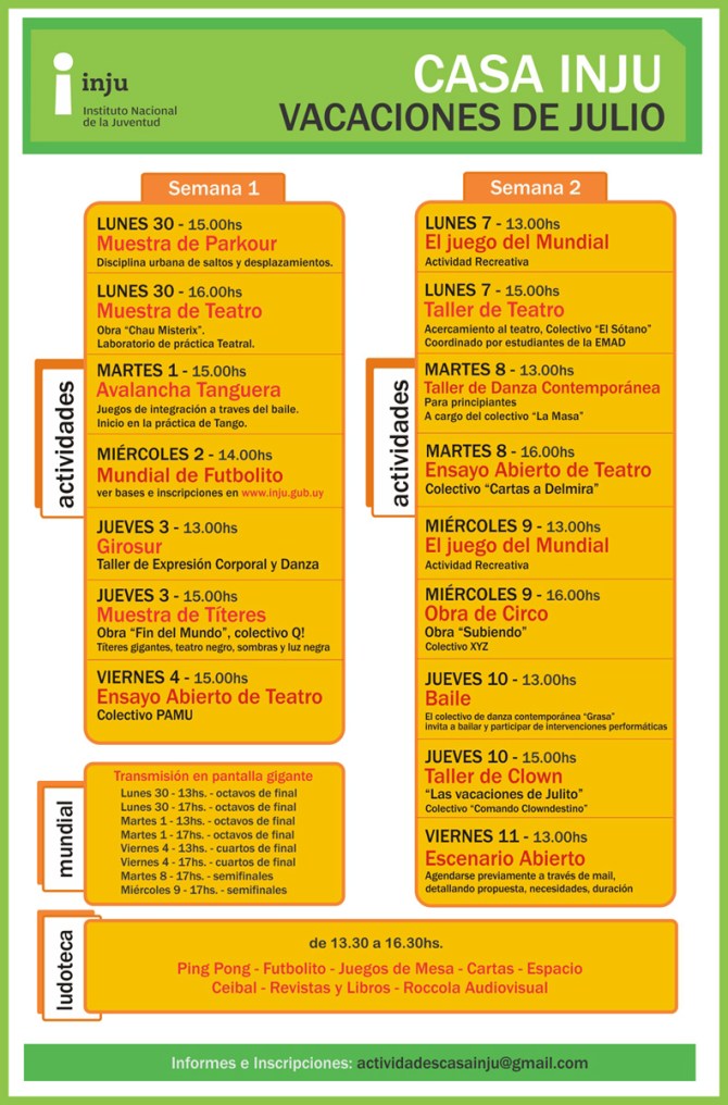 vacaciones de julio2014