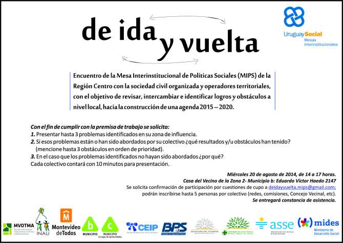 Mesa interinstitucional