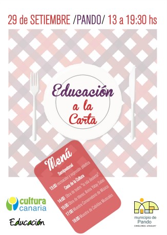 educacion a la carta afiche