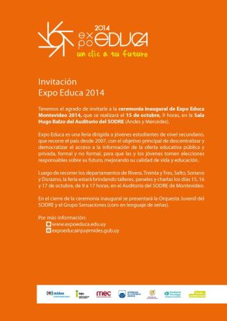 Invitacion Expo Montevideo
