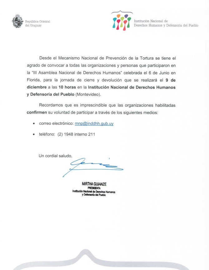 Convocatoria 9-12-2014