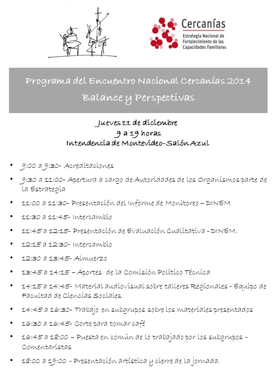 Programa Encuentro Nacional -Cercanias 20141