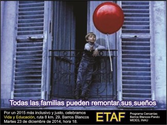 Tarjeta de invitacion, fiesta de fin de año etaf