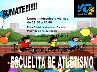 inau escuelita de atletismo