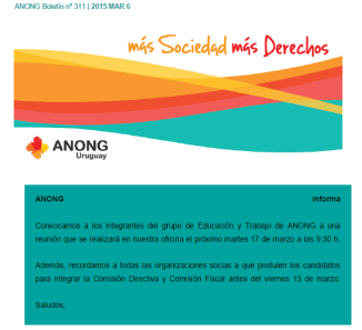 ANONG Boletín nº 311