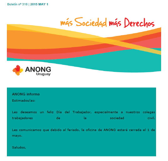 ANONG Boletín nº 318