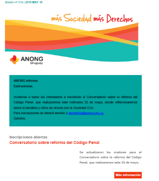 anong - Boletín nº 319b