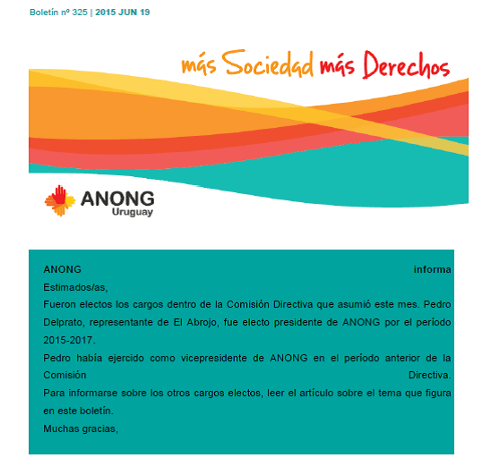 ANONG Boletín nº 325