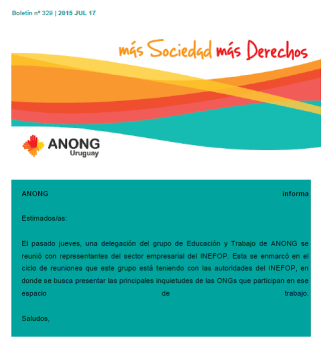 anong - Boletín nº 329