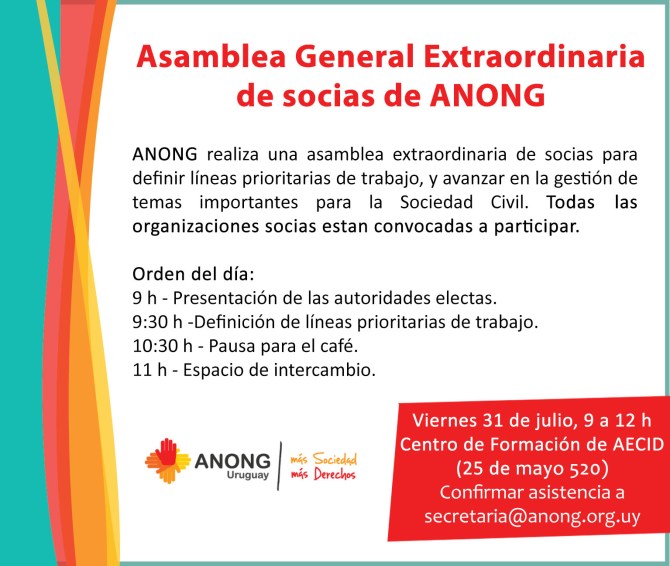 invitacion asamblea general