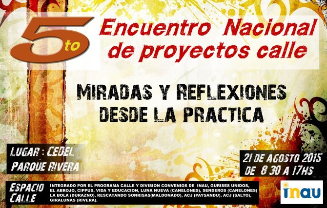 5to Encuentro Nac de Proyectos Calle definitivo