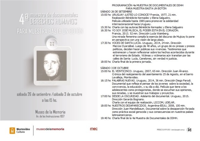 4a Muestra de Documentales de DDHH