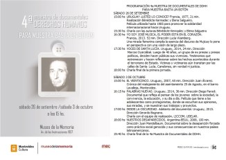 4a Muestra de Documentales de DDHH