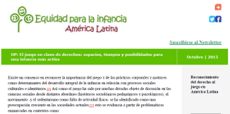 El juego en clave de derechos