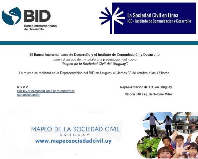 mapeo soc civil bid