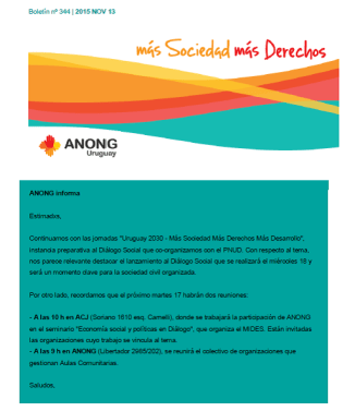 anong - Boletín nº 344