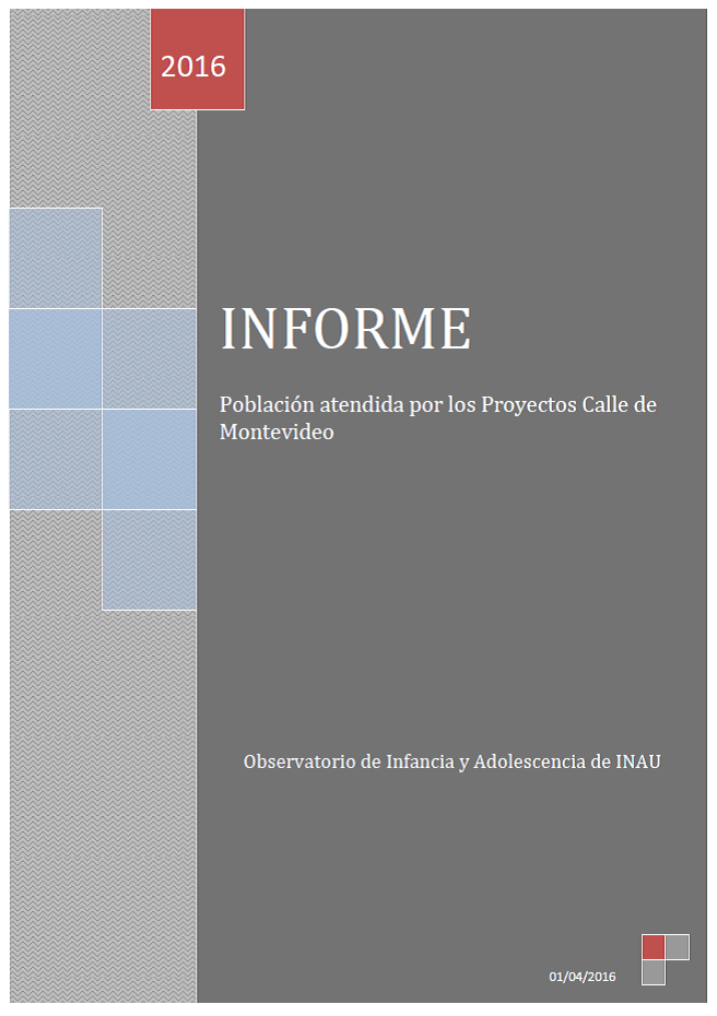Informe Proyectos calle de Montevideo